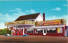 Vintage Postcard Pine Island Cheese Store North of Rochester MINNESOTA picture