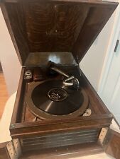 Vintage Victrola Victor Model VV-IV Talking Machine Record Player + 3 RECORDS picture