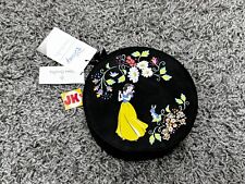 NEW Disney Vera Bradley Snow White Cosmetic Case Black Disney100 Flowers Bag picture