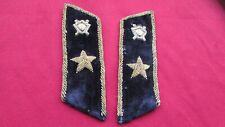 RARE WW2 Soviet Russian Collar Tabs of a KGB/NKVD/Justice Dept.Officer-Major.1o picture