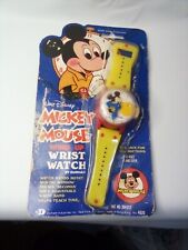 Vintage Durham Mickey Mouse Plastic Toy Watch Walt Disney 4020 Hong Kong picture