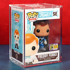 Funko Pop Freddy Funko Blue Power Ranger SDCC 2017 LE 525 With 7BAP Protector picture