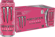Monster Energy Ultra Rosa Sugar Free Drink 16 Ounce (Pack of 15) picture