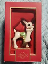 NEW 2021 Lenox Rudolph's Surprise Stocking  Christmas Ornament picture
