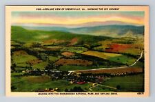 Sperryville VA-Virginia, Aerial Lee Highway, Antique, Vintage Postcard picture