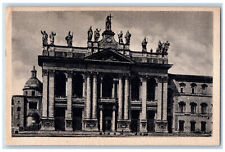 Rome Italy Postcard St. John in Laterano Basilica 1952 Vintage Posted picture