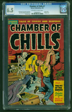 Chamber of Chills #7 CGC 6.5 FN+  1952 pre-code horror PCH bondage torture picture