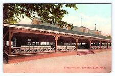 Vintage New Hampshire - Dance Pavilion at Canoe Lake Park - Salem , N.H. - c1910 picture