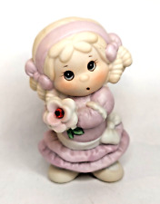 Simson Giftware Girl Rose Flower Figurine picture