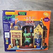 Lemax Spooky Town House of Wax, #95827 Retired - Works Great With Box Styrofoam picture