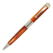 Romeo No.3 Fine Axis Ballpoint Pen 0.7mm [Italian Amber【Direct  from Japan】 picture