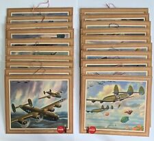 1943 Coca Cola WWII Airplane Ads Set Of 20 picture
