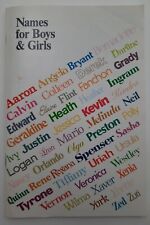 Vintage 1985 Names For Boys & Girls Book Rare (informative name meanings) picture