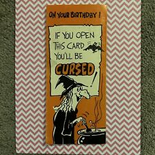Vintage XTRA HUMOR Unused Halloween Card Retro 1970's Adult Humor Philadelphia picture