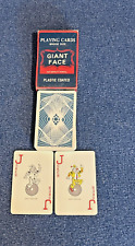 Giant Face International Playing Cards-  52x 2 Jokers picture