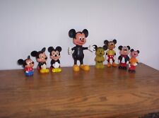 8 Vintage Disney Mickey Mouse Figures Toys picture