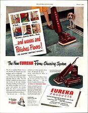 1946 Vintage Magazine Ad Advertising Eureka Vacuum Cleaner e9 picture