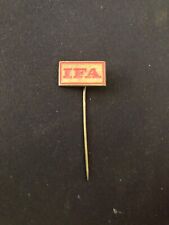 vintage lapel pin pin's IFA picture
