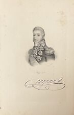 Marshal Charles Pierre Francois Augereau 19th Century Lithograph picture