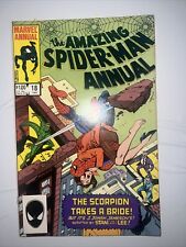 Amazing Spiderman Annual 18 Fine 1984 Marvel Comics Scorpion Stan Lee picture