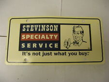 Colorado CO Stevinson Specialty Service Dealer Booster Front License Plate picture