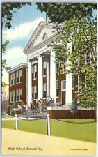 Postcard - High School, Pulaski, Virginia picture