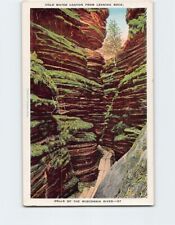 Postcard Cold Water Canyon from Leaning Rock Dells of the Wisconsin River USA picture