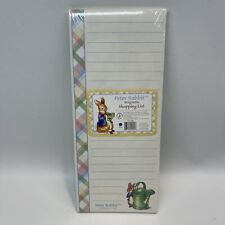 Peter Rabbit Magnetic Shopping List Notepad 2008 NEW Sealed picture