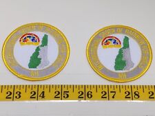International Order of the Rainbow for Girls Vintage New Hampshire Patches  picture