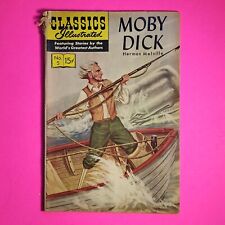 Vintage 1966 Classic Illustrated “Moby Dick” No. 5, 15 Cent Comic Book HRN 167 picture