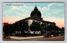 Jacksonville FL-Florida, City Hall, Antique, Vintage Souvenir Postcard picture