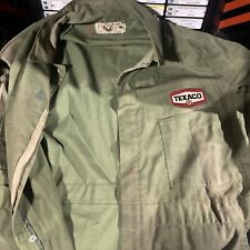 “RARE “ Vintage Texaco Gas Station Attendant One Piece Coveralls picture