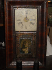 antique vintage Waterbury OGEE weight driven clock working picture