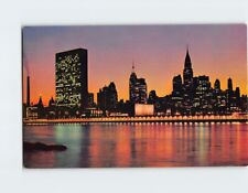 Postcard New York Skyline USA North America picture