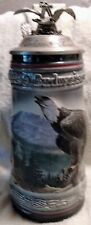 Vintage 1991 Anheuser-Busch Budweiser Birds Of Prey The American Eagle Stein picture