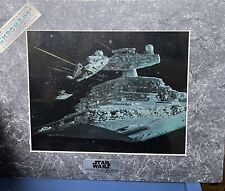 1994 Star Wars Collector’s Edition Chromart THE EMPIRE STRIKES BACK POSTER & COA picture