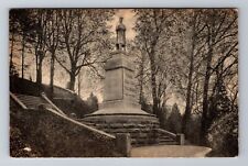 Easton PA-Pennsylvania, Soldiers Monument, Lafayette College, Vintage Postcard picture