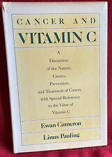 Chemist Linus Pauling Autographed Book “Caner and Vitamin C