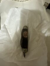 Boy Scouts Knife Made In USA By Ulster Campers Multi Tool Jigged Handles Vintage picture