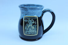 Bones Coffee Co Army of Dark Chocolate 2021 Mug Deneen Pottery Drip Glaze NEW picture