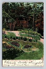 Elmira NY- New York, Electric Flower Bed, Rorick's Glen, Vintage c1907 Postcard picture