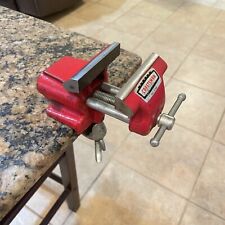 CRAFTSMAN  3'' Jaw Table Mount Vise Hobby Clamp On Vice,W/Pipe Grips No.5246 picture