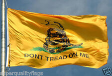 NEW 3x5 ft GADSDEN GADSEN FLAG made with premium outdoor material usa seller picture