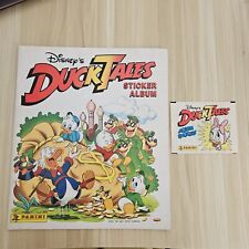 Vintage Disney Duck Tales 1987 Panini Sticker Book Album + 1 sticker pack picture