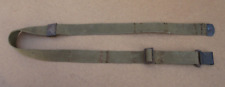 USGI Original WWII Garand Sling Khaki Flat Buckle - Rusty picture