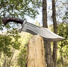 Custom Handmade Carbon Steel Blade Tactical Bowie Knife | Hunting Knife Camping picture