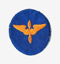 US Army Air Force Student CADET Military Patch Embroidery Golden Wings On Blue picture