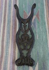  Boot Jack VERY ORNATE Heavy will not fall over picture