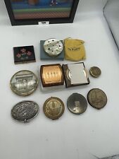 Vintage (9) Compact Lot The Bucklers Fifth Avenue, Worlds Fair, Bircraft, Etc picture