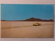 Bonneville Salt Flats Utah Posted 1976 Postcard picture